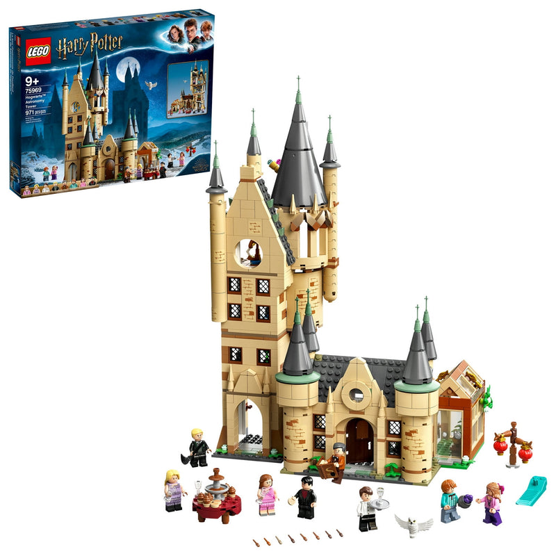 LEGO Harry Potter Hogwarts Astronomy Tower 75969 Cool Kids' Magic Castle Gift, Building Toy with Minifigures (971 Pieces)