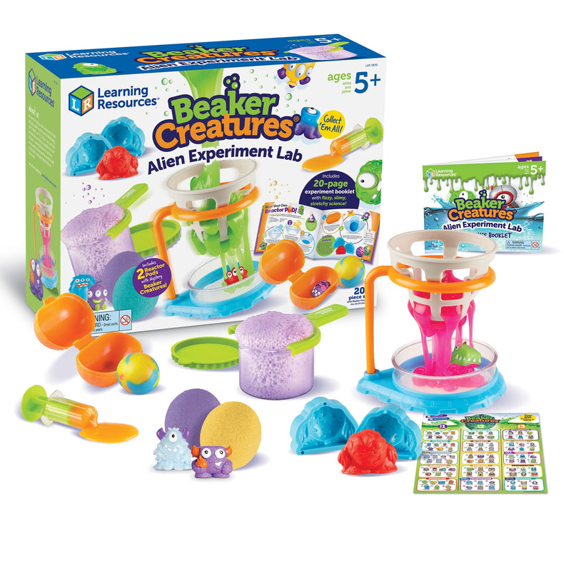 Beaker Creatures Alien Experiment Lab - 18 Pieces Boys And Girls Ages 5, 6, 7+ Science Toys, Science Kit For Kids