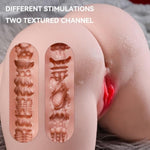 Realistic Sex Doll Lifelike Female Big Fat Butt Dual Channel Buttocks Ass & Pussy Adult Sex Toys For Men,Built-In Sturdy Skeleton Torso Male Masturbator Mens Sex Toy Deeper Vagina & Tight Anal