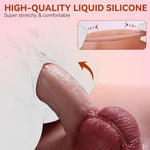 Realistic Strap On Wearable Dildo, 6 Inch Solid Dick for Transgender Women