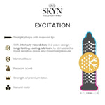 Excitation 12 Count Lubricated Latex-Free Condoms And Selection Non-Latex Condoms 12 Count Variety Pack