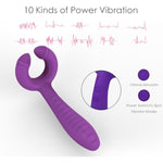 Joek Powerful Tool Gift For Her Pleasure Toys Rabbit Ears Tools For Female 10 Mode And Thrusting Massage Toys, Handheld Personal Bullet Massage Rod For Women Portable Body Relax Female Gift