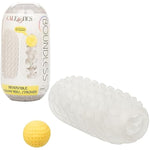 Boundless Reversible Squishy Ball Stroker - Yellow