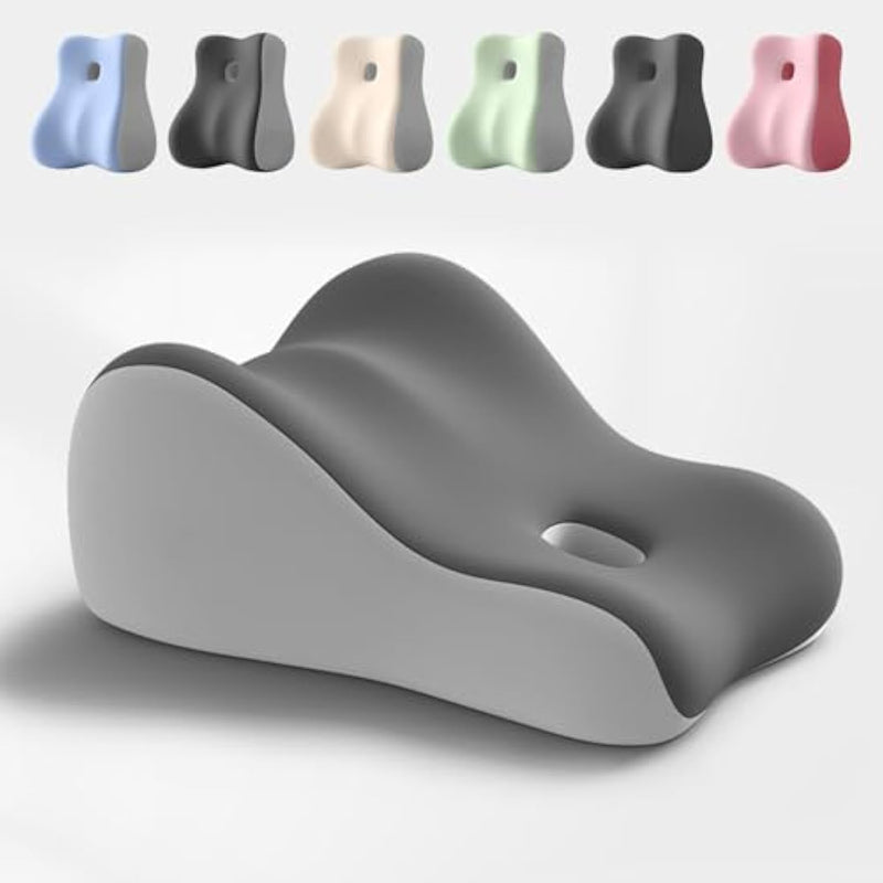 7 In 1 Couples Butt Cushion For Pregnant Furniture Position Couples Pillow Suitable For Home Use, Ideal For Sitting And Lying, Foam Pillow Modern And Simple Style - Black Grey