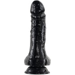 8'' Realistic Big Dildo For Beginners, Lifelike Huge Dildos With Strong Suction Cup For Hands-Free Play, G-Spot Stimulation Penis Adult Sex Toys For Women And Men - Black