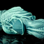Fantasy Anal Dildos - Monster Butt Plug With Flared Base And Textured Details,Thrusting Anal Plug For Men And Women, Perkin Silicone Adult Sex Toys Waterproof Unisex (A112-L)
