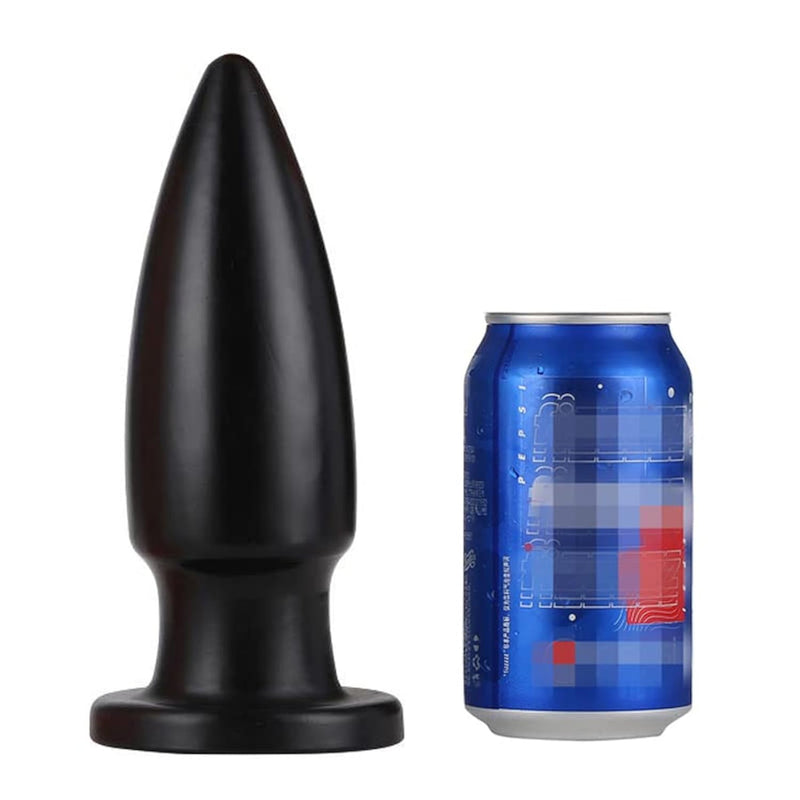 Large Black Anal Plug Trainer Big Butt Plug Stimulator For Advanced Men Women Anal Training Toy (C47)