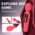 Adult Sex Toys Dildo For Women, Clitoral G-Spot Vibrator With 30 Powerful Vibration Modes, Wand Massager With Display For Clitoral Vaginal And Nipple Stimulation For Couples