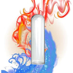 Large Glass Dildo Crystal Penis,Anal Butt Plug Anal Trainer Glass Butt Plug Big Crystal Anal Plug Anal Masturbation Butt Expander Anal Trainer Toy Clear Hollow Anal Plug For Women Men(4Cm)