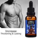 Men Massage Oil for Sex Sexual Enhancement Erection Cream Penisgrowth Oil Longer (Blue)