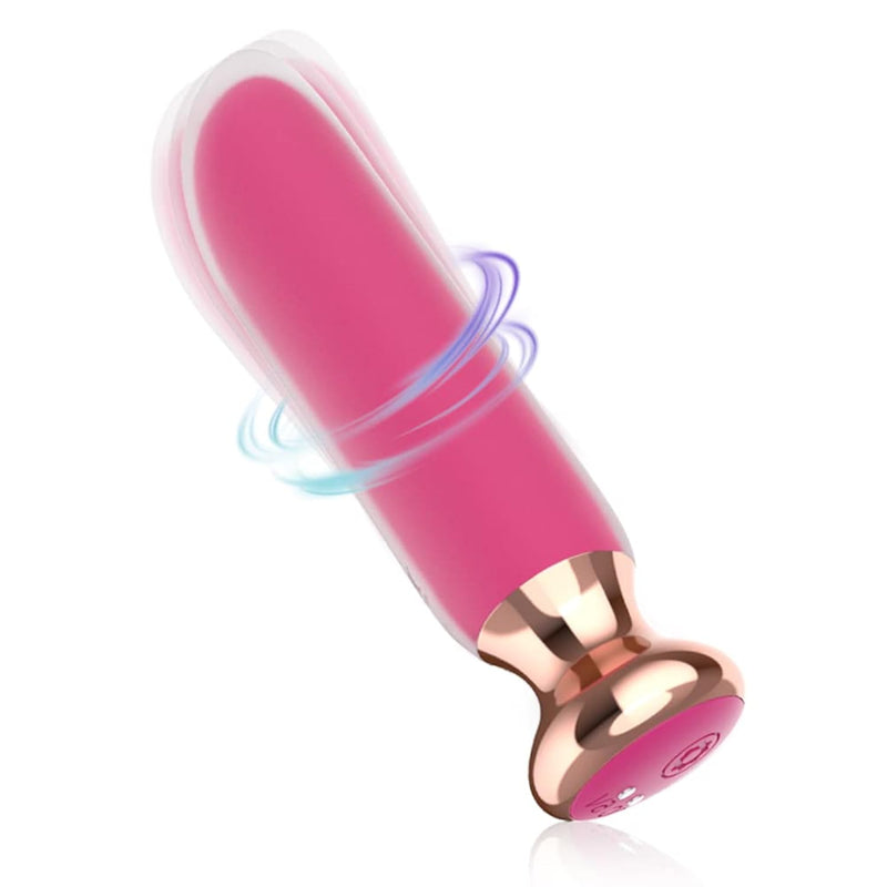 Rechargeable Bullet Vibrator With 10 Powerful Vibration Modes, Adult Sex Toys For Nipple Vagina Massage To Women Or Couples Fun(Pink)