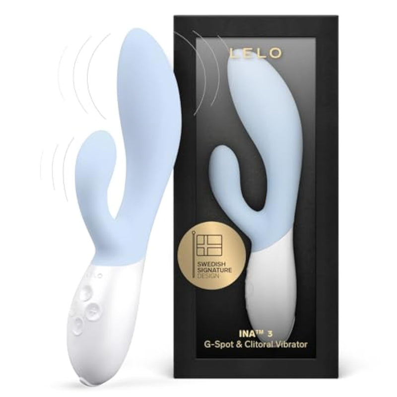 Ina 3 G Spot Rabbit Vibrator, Clitoral Rabbit Vibrator For Women With 10 Vibrating Modes And Waterproof Design, Sex Toys For Women, Rabbit Toys For Womens Pleasure, Seafoam