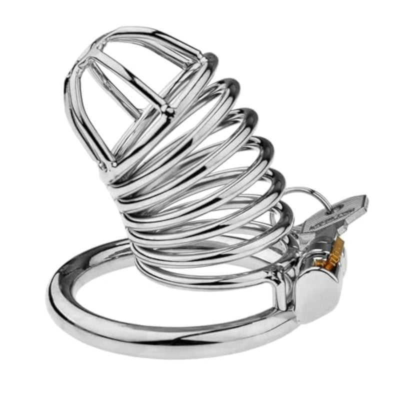 Metal Cock Cage Male Chastity Cage Large Chastity Devices Steel Penis Cage Sissy Chastity Cage Chastity Cage Bdsm Cage 000 (55Mm/2.16In)