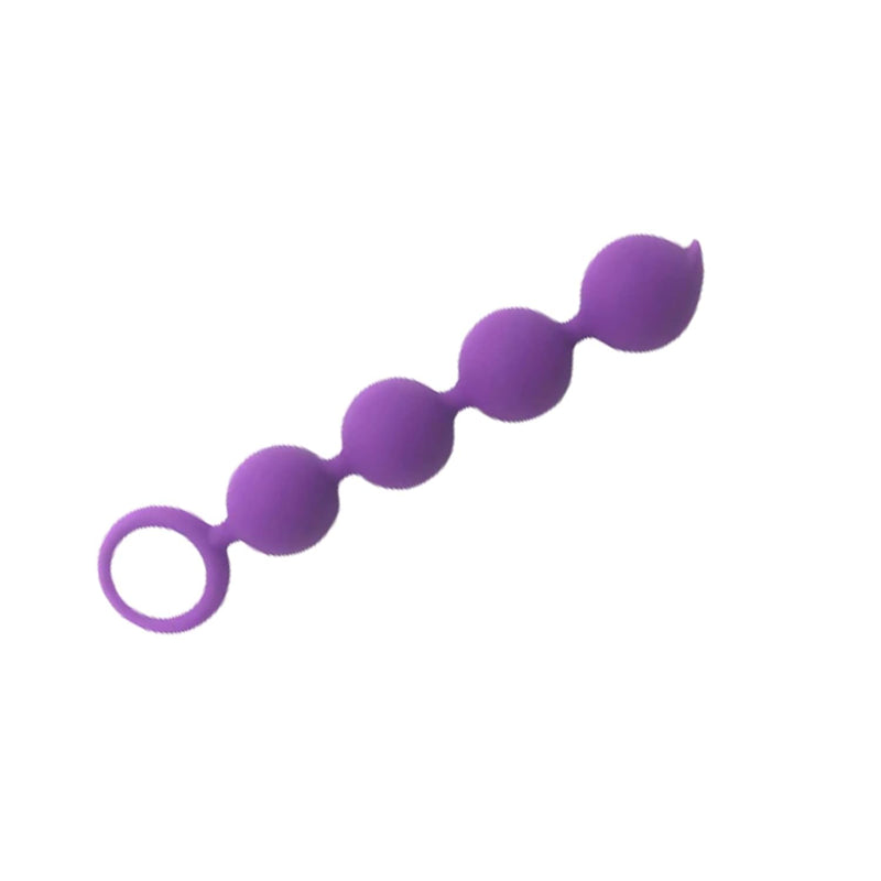 Silicone Anal Butt Beads Chain Plug,Four Ball Anal Chain Link With