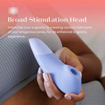 Enhance 2 in 1 Air Massage Adult Toys & Clitoris Vibrator, Lilac