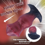 Huge Horse Butt Plug Silicone Anal Plug Prostate Massager, Big Butt Plug Wearable Giant Anal Fantasy Toy, Massive Butt Plug Training Soft Anal Stretcher Trainer For Men And Women (Red, M)