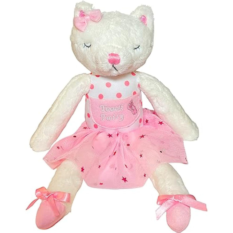 Caterina The Cat Tooth Fairy Pillow For Girls- Ballerina Tooth Fairy Doll