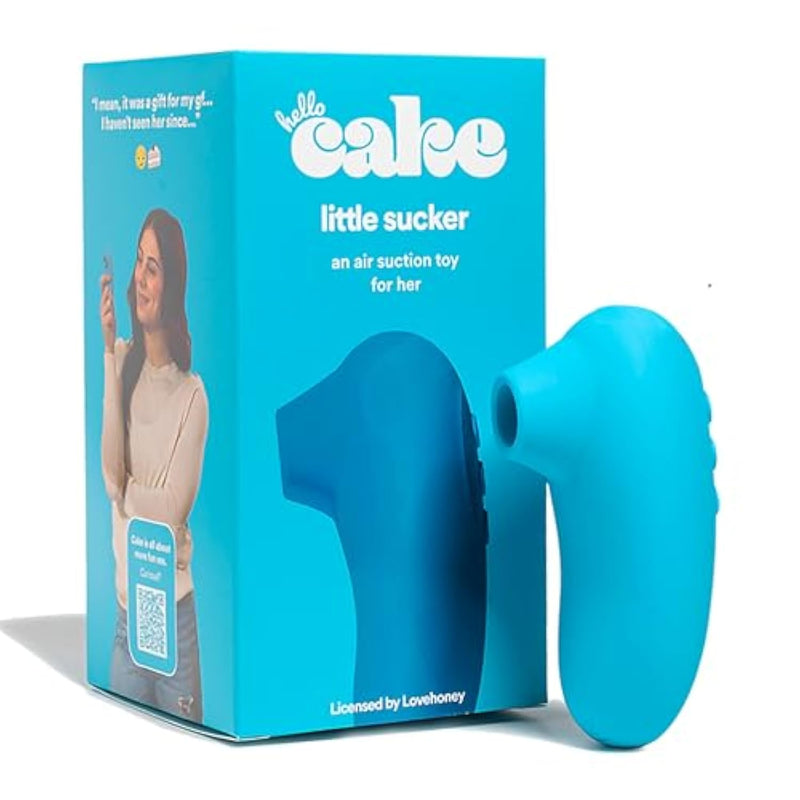 Hello Little Sucker - Clitoral Stimulation With 10 Suction Modes - Can Last Up To 70 Minutes - Rechargeable & Shower Ready - Adult Sex Toy For Women