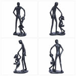 Dad Gifts From Daughter Imitation Cast Iron Sculpture Girl Dad Dancing Status Father Daughter Figurine Decoration For Fathers Day Wedding Memorial Gifts For Dad Statue For New Dad Stepdad Husband