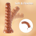 13.86 Inch Huge Anal Plug,Threaded Design Large Butt Plug Dildo Anal Cone With Strong Suction Cup For G Spot Stimulation Prostate Massager Anal Stretcher Adult Sex Toys For Women And Men