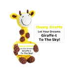 Inspirational Crochet Gifts For Women/Men, Emotional Handmade Giraffe Stuffed Animal Birthday Christmas Anniversary Present For Him/Her/Boy/Girl Friend - Funny Thank You Desk Decor