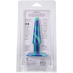 Doc Johnson A-Play - Groovy - Silicone Anal Plug - 5 inch (1.25 inches Wide), Ocean