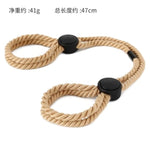 Sex Restraints Adjustable Bondage Rope, Adjustable Sexual Bondage Rope Bondage Rope Restraints Sex Rope Bdsm Bracelets Wrist Cuffs Sex Bondage For Women (Brown)