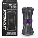 Astroglide Male Masturbator and Stroker, Toy 'n Joy Finisher for Men, Dual Entrance Male Sex Toy, Waterproof and Lube Friendly, Easy to Hold, Ribbed Interior, Phthalate and Latex Free, Easy Clean-Up