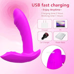 Remote Control Wearable G Spot Vibrators, Adult Women Wearable Panty Vibrator 10 Modes Vibrators Clitoral Dildos Butterfly Vibrator Sex Toys For Women Couples