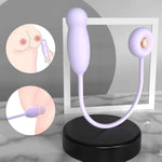 Bullet Vibrator Clitoral Stimultion G Spot Vibrator For Women Couple, Silicone Pleasure Wands With 9 Vibration Speeds Wired Remote Control Adult Sex Toy