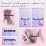 7.09" Sit and Ride Vibrator Dildos Women Sex Toys with 9 Vibrating Modes Adult Toys Sex Chair Sex Machine for Stimulation Remote Ride G Clit Anal Vibrators Dildo (Anal Head,Fuchsia)