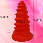 Super Big Anal Plug Trainer Sex Toy Liquid Silicone Butt Plug