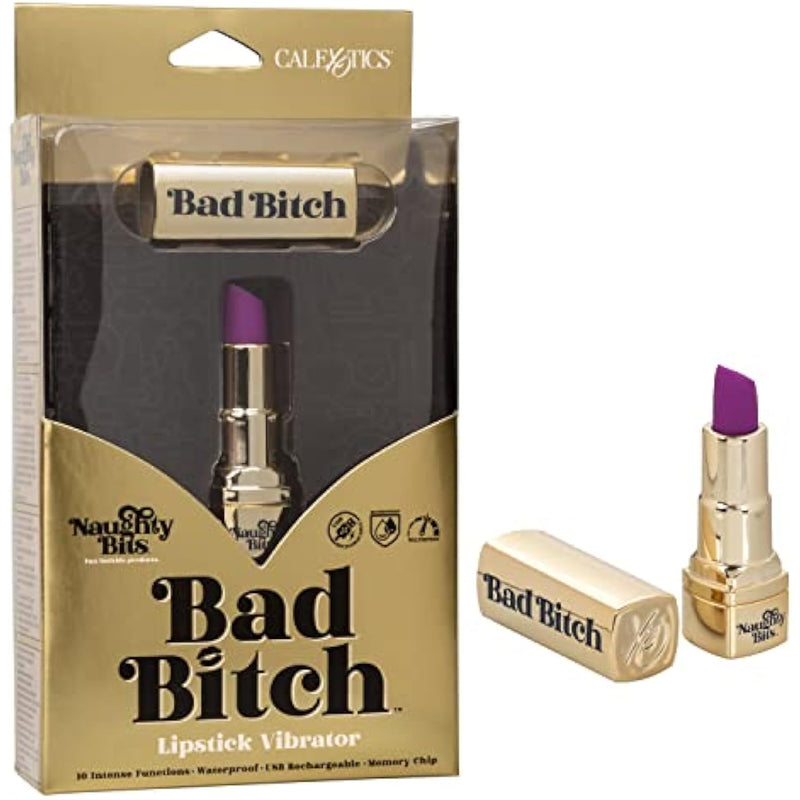 Se-4410-00-3 Naughty Bits Bad Bitch Lipstick Vibrator