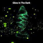 Large Anal Plug Glass Dildo,Glow In The Dark Dildo,Butt Plug Adult Sex Toy & Games Sex Toys For Women Men