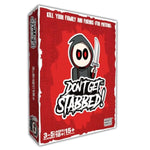 Don'T Get Stabbed!: The Party Game Where You Get To Kill Your Family And Friends (For Pretend). Exciting Card Game For Adults And Horror Gift For Scary Movie Fans. Great For Halloween.