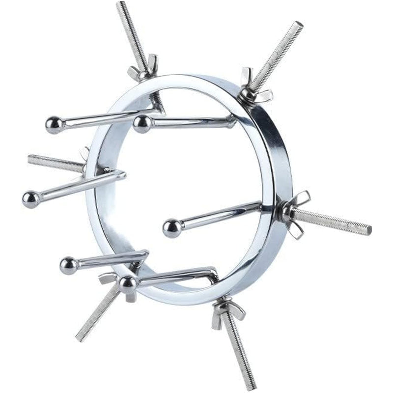 Anal Expander, Metal Butt Plug Adjustable Anal Plug Hollow Tunnel Butt Plug Spreader Anal Dilator Anal Sex Toys For Men Women