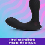 Mantric Rechargeable Remote Control Prostate Vibrator For Adults, Men And Couples - Male Sex Toys - Silicone - Waterproof - Black