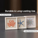 3PCS Miniature Wall Painting Set for Dollhouse Accessories, 1.22 Inch Each