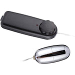 Black Mini G-Spot Stimulator Stimulation Sex Love Egg Strong Vibration Bullet Silver Vibrator Orgasm Egg Vibe Unisex Sex Toys Sex Vibe