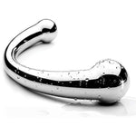 Double Head Anal Plug Stainless Steel Pleasure Wand Butt Plug For Male Female Couple Masturbation Stick Anal Sex Toy