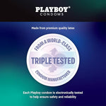 PLAYBOY Condoms, Game ON- 12 Count
