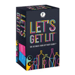 Let's Get Lit Drinking Game for Adults - Includes 8 Mini Drinking Games for Parties, Pregaming and Groups - Ages 21+, 2+ Players, 30 Minute Playtime, Made by Fitz
