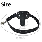 Bdsm Restraint Kit Dildo Mouth Gag Ball Gag Realistic Penis Sex Gag With Lock & Wrist Thigh Cuffs Handcuffs Sex Toys For Adult Couple Sm Game