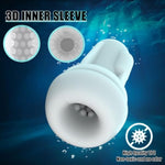 Automatic Sucking Male Masturbator?3 In 1 Male Stroker With 10 Vibration & 4 Suction & One-Click Climax, Hands Free Penis Pump With 3D Textured, Blowjob Toy Mens Adult Sex Toys For Men