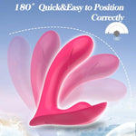 Wearable Vibrator Sex Toys For Women - G Spot Vibrator For Clitoral Vaginal Dual Stimualtion With Dildo, Panty Vibrater Adult Toys With 10 Vibrations For Female Couples, Anal Sex Toy