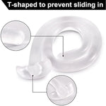 Clear Anal Plug,39 In Super Long Dildo Soft Butt Plug For Men And Women