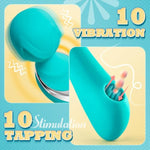 Orchgraffy Vibrator Wand Massager For Women, Flexible Head Strong Massager Wand With Dual Motors, G-Spot Adult Sex Toy Cordless Magic Wand Massager Quiet&Waterproof Sexy Toy