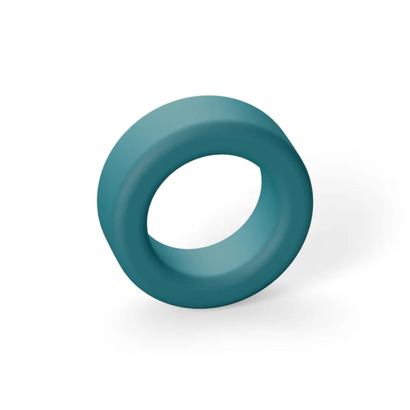 Cock Ring Cool Ring - Petrol Blue, Ultra Soft 100% Liquid Silicone Penis Ring, Stretchy & Flexible, Waterproof Adult Toys For Men, Sex Toys For Penis & Testicles, Sex Toys For Couples