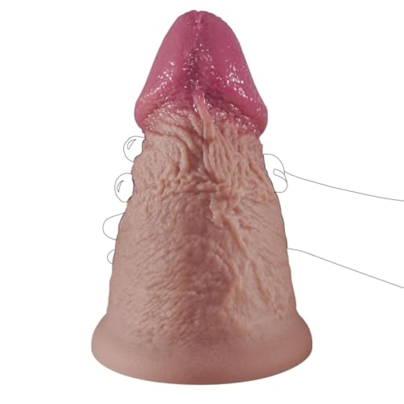 4.6'' Diameter Thick Dildo, 9.44 Inch Realistic Silicone Huge Massive Dildo, Xxxl Super Large Gaint Anal Dildos No Balls Butt Plug, Adult Sex Toys For Experienced Women Men Gay