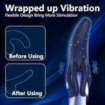 Male Penis Vibrator, Penis Massager, Male Masturbator With 10 Vibrating Modes, 6 Tentacle-Shaped 360° Wrapping Vibrating For Penis Glans Clit Nipple Stimulation, Adult Sex Toys For Men Women Couples